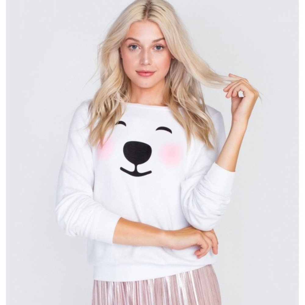 Wildfox NWT CocaCola Polar Bear Sweatshirt